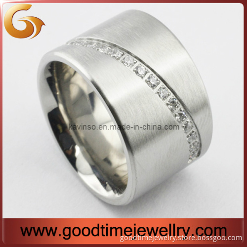 Fashion CZ Stones Ring (GSR-1183)